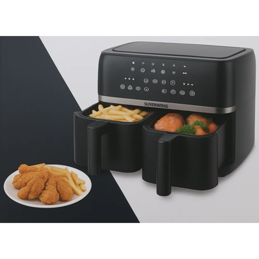 Silverwing Air Fryer 8L 1700W με Αποσπώμενο Κάδο